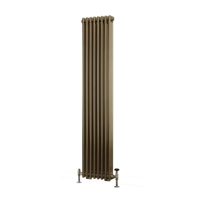Eastbrook Rivassa 3 Column Radiator 1800 x 383mm Bronze Effect
