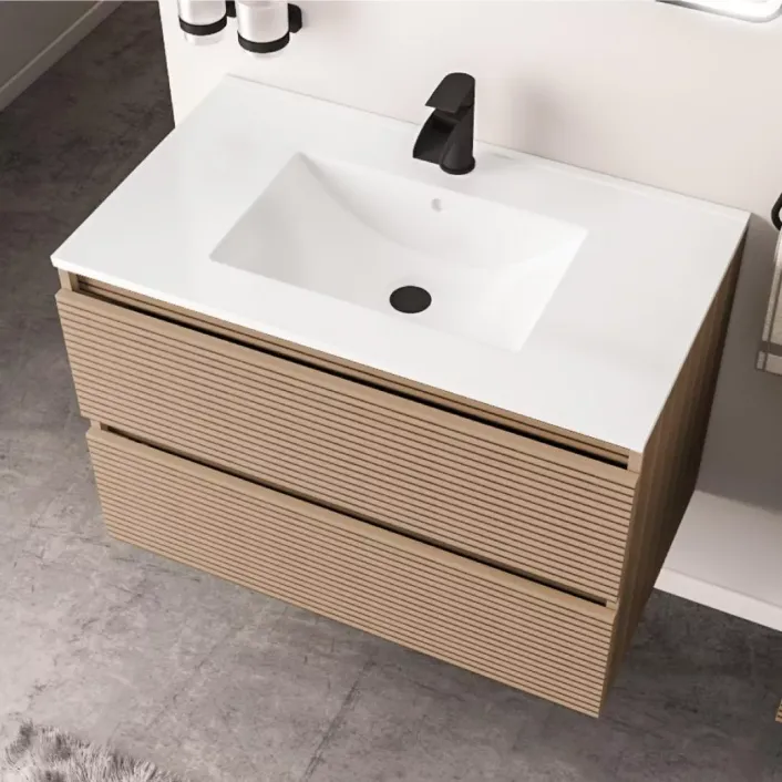 Eastbrook Universal 600x460mm Square Ceramic Basin - White