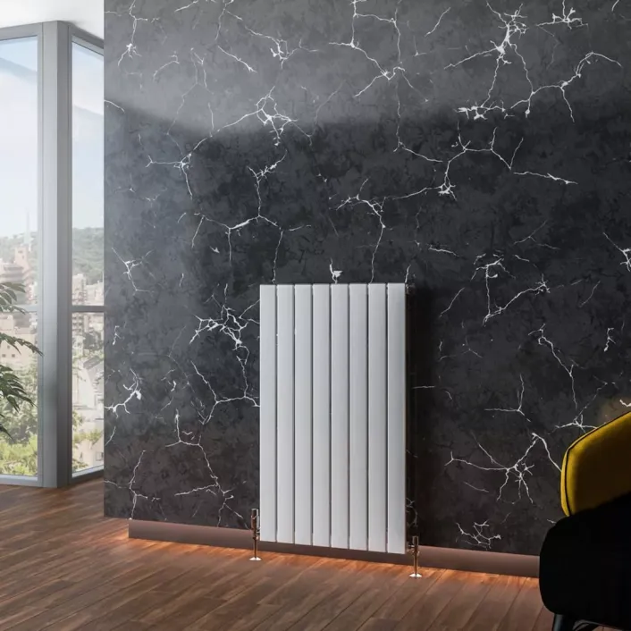Eastbrook Addington Aluminium 1000 x 588 Radiator Type10 Gloss White