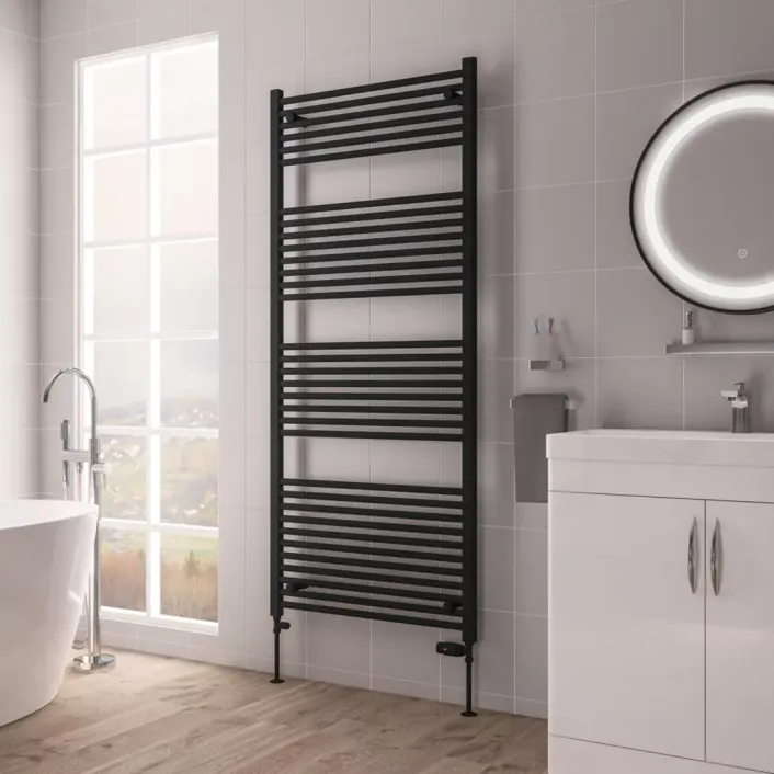 Eastbrook Biava Multirail HV Straight 1720 x 750mm Matt Black