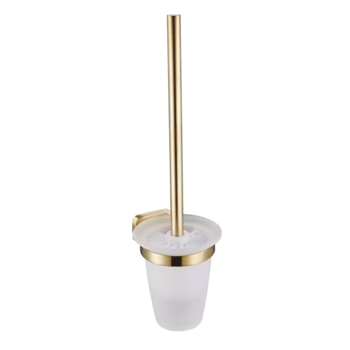 Eastbrook Asti Toilet Brush Holder - Brushed Brass