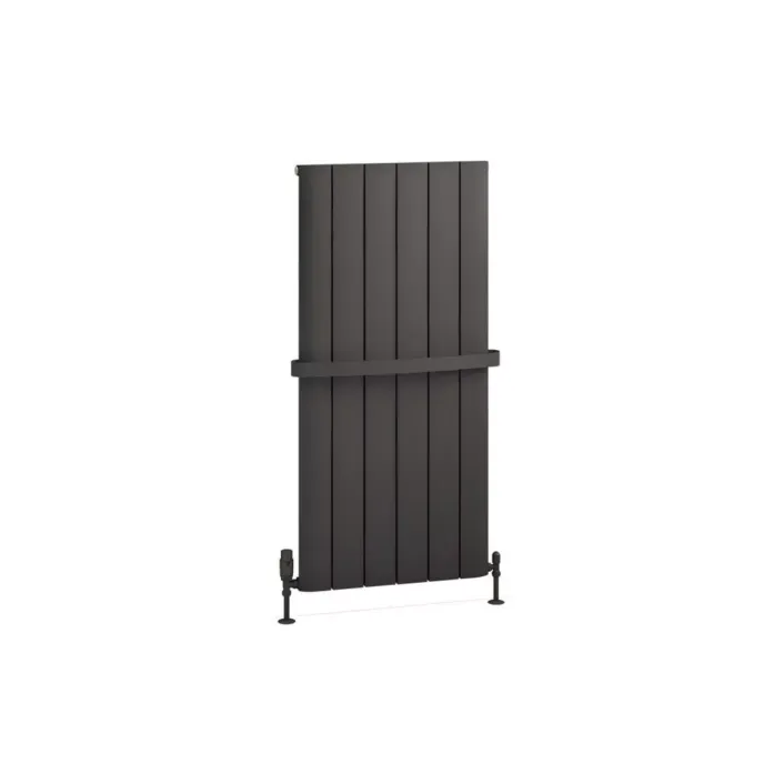 Eastbrook Withington 1200 x 565 Aluminium Radiator Matt Anthracite