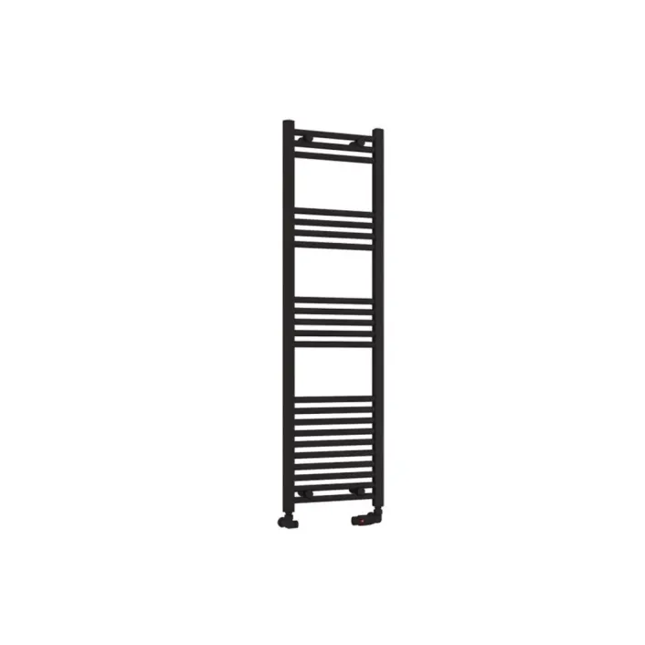Eastbrook Wendover Straight Multirail 1400 x 400 Matt Black