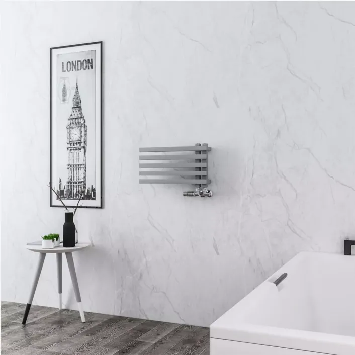 Eastbrook Reinbach 290 x 500mm Towel Rail Matt Grey