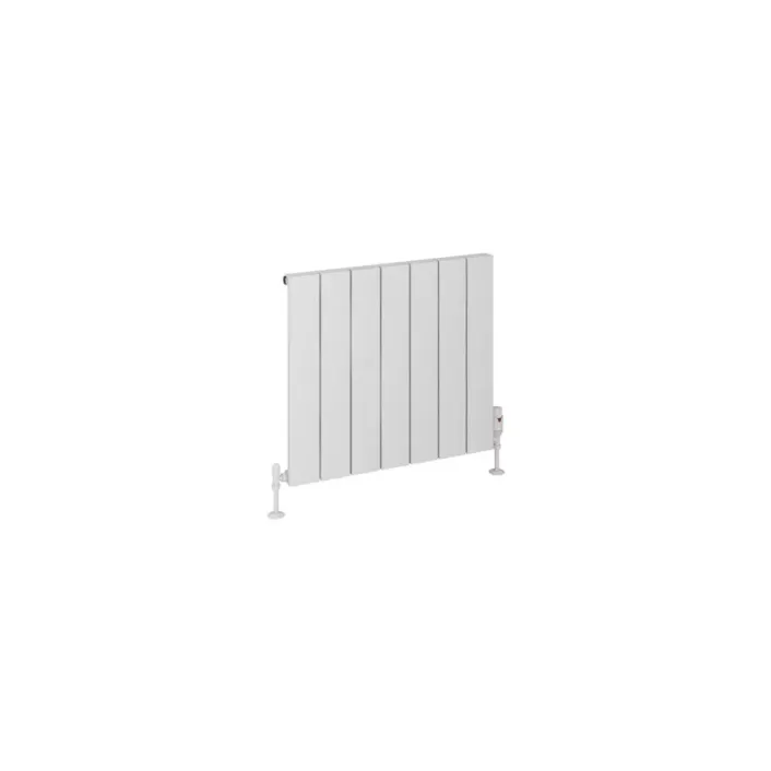 Eastbrook Rosano 600 x 660 Aluminium Radiator Matt White