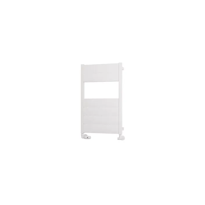 Eastbrook Kingswood Slimline 820 x 500 Aluminium Towel Rail Matt White