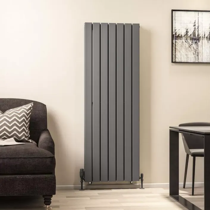 Eastbrook Warrington 1500 x 532 Radiator Type20 Matt Anthracite