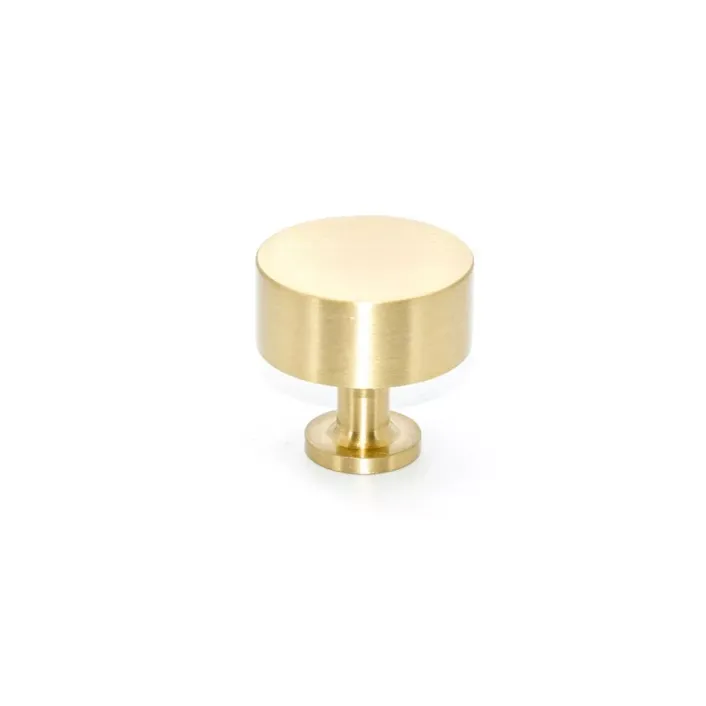 Eastbrook Lucerne Smooth Knob Handle Brushed Brass