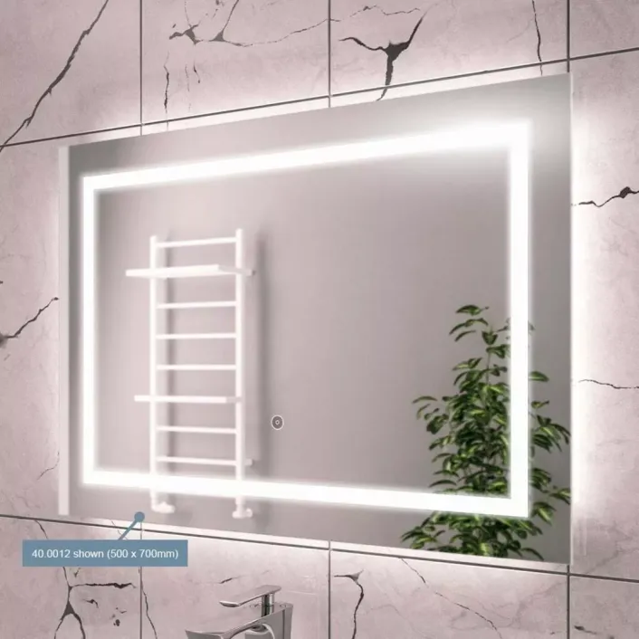 Eastbrook Bivieve 600x800mm LED Mirror