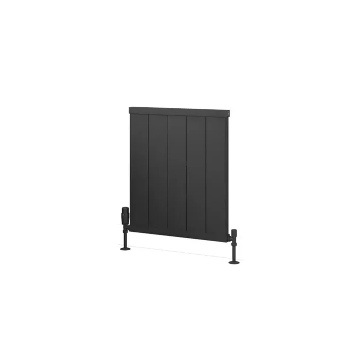 Eastbrook Kingswood Slimline 600 x 510 Aluminium Radiator Matt Anthracite