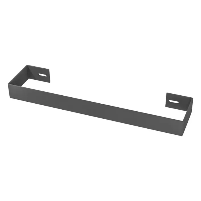 Eastbrook Wingrave Flat Panel Towel Hanger 410mm Matt Anthracite