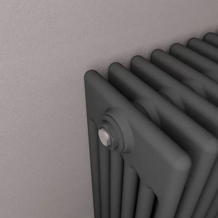 Eastbrook Imperia 6 Column Radiator 300 x 830mm Matt Anthracite
