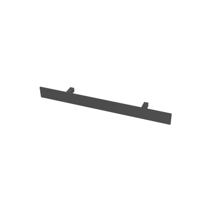 Eastbrook Addington Flat Style Towel Hanger 440mm Matt Anthracite