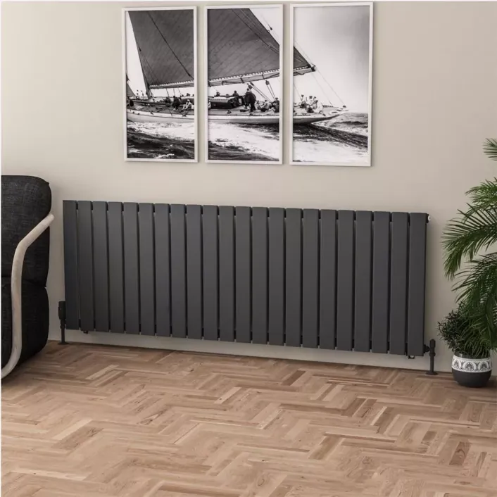 Eastbrook Warrington 600 x 1668 Radiator Type10 Matt Anthracite