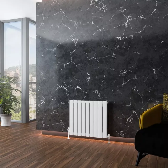 Eastbrook Addington Aluminium 600 x 662 Radiator Type10 Gloss White