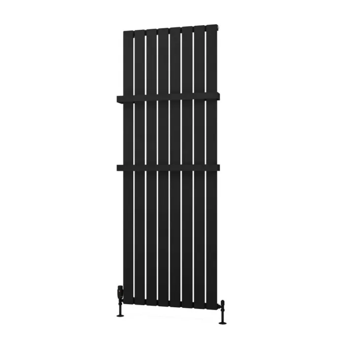 Eastbrook Deddington Vertical 630mm Towel Hanger Matt Black