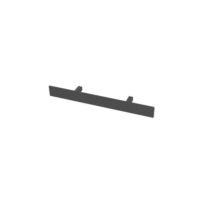 Eastbrook Addington Flat Style Towel Hanger 366mm Matt Anthracite
