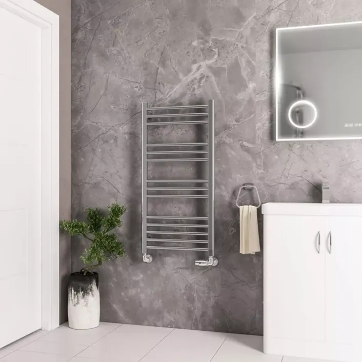 Eastbrook Wendover Straight Stainless Steel Multirail 1000 x 500 Mirror Polished