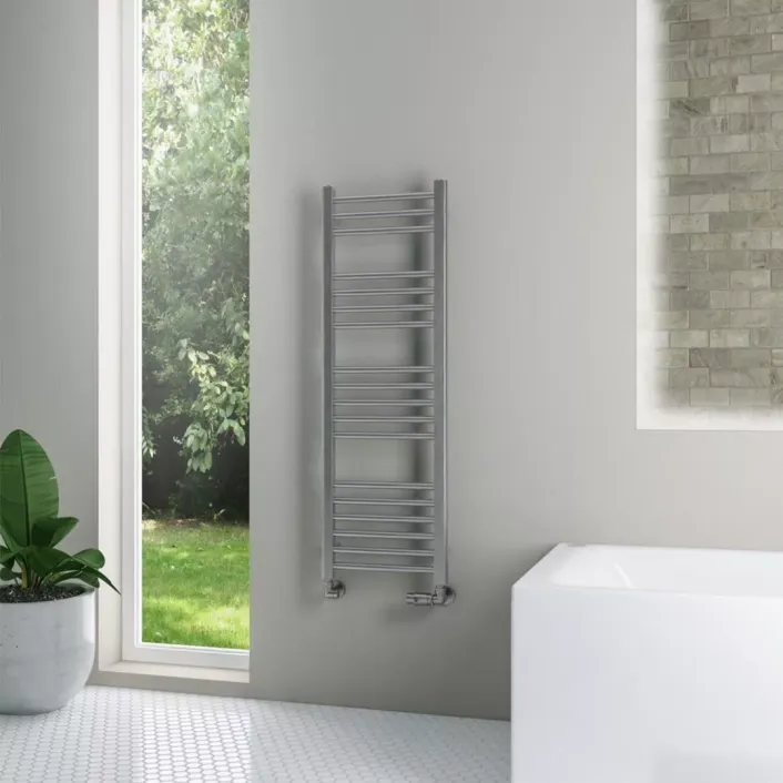 Eastbrook Wendover Straight Stainless Steel Multirail 1200 x 400 Brushed