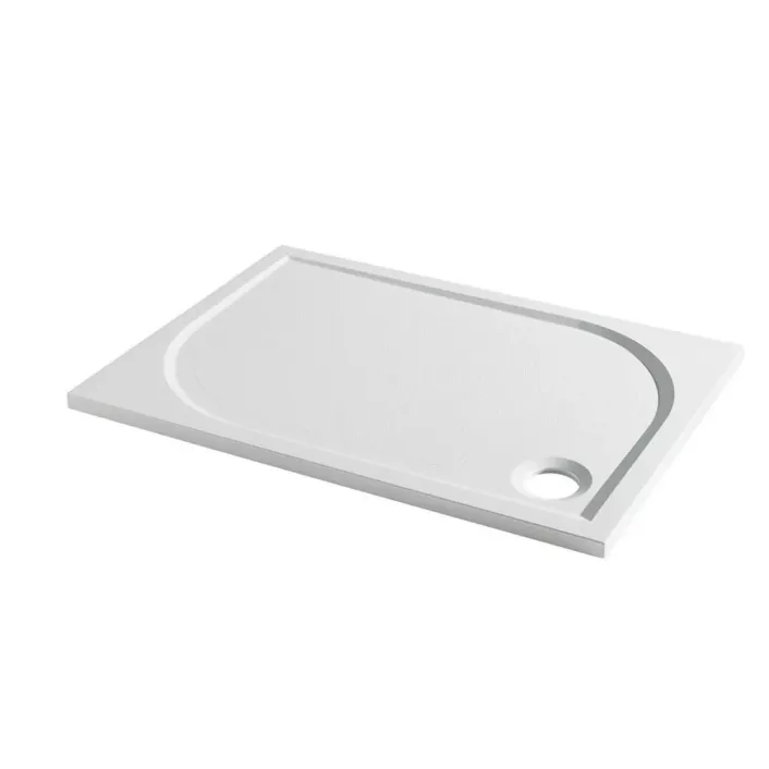 Eastbrook Vanguard 25 Plan D 1100mm x 800mm Rectangular Shower Tray - White