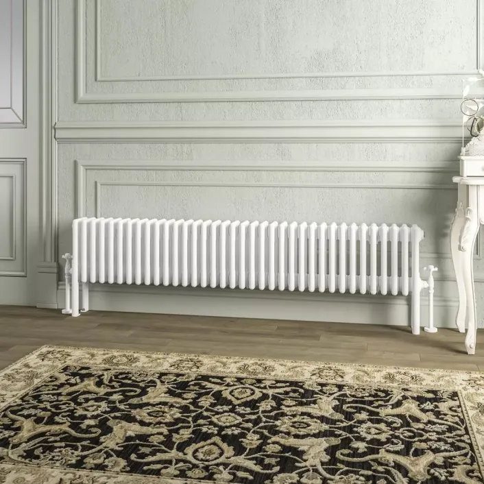 Eastbrook Imperia 4 Column Radiator 300 x 1640mm Gloss White