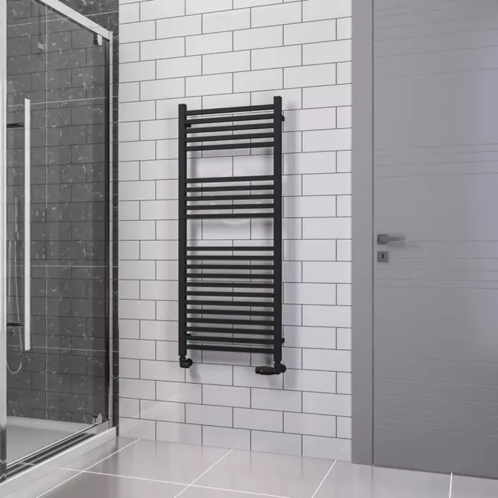 Eastbrook Tuscan Square Multirail 1200 x 500 Matt Black
