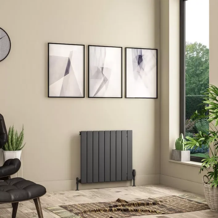 Eastbrook Addington II Radiator 600 x 670 Type10 Matt Anthracite