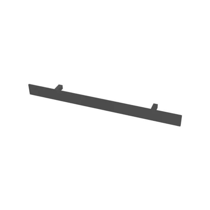 Eastbrook Addington Flat Style Towel Hanger 514mm Matt Anthracite