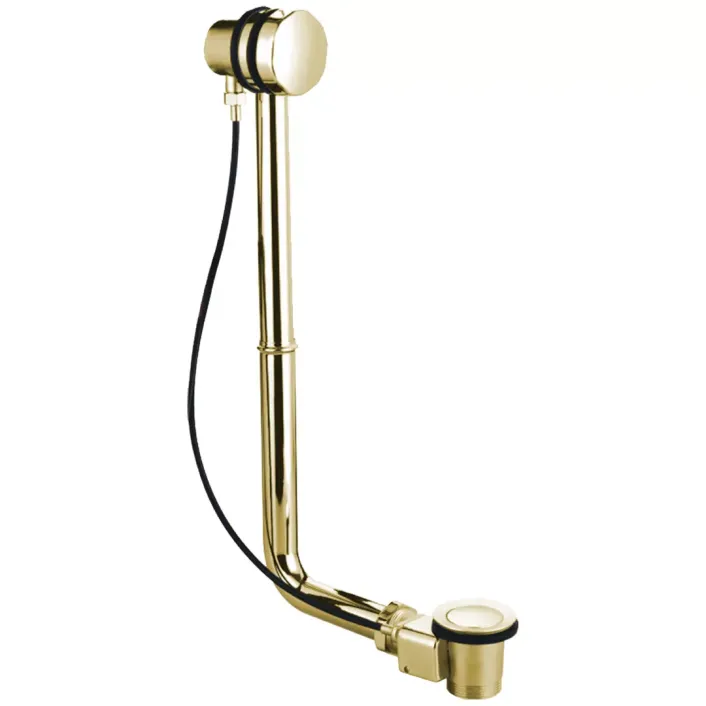 Eastbrook Exposed Bath Pop Up Waste - Brushed Brass
