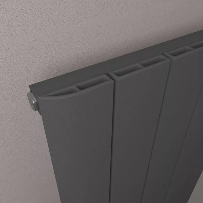 Eastbrook Withington 600 x 470 Aluminium Radiator Matt Anthracite