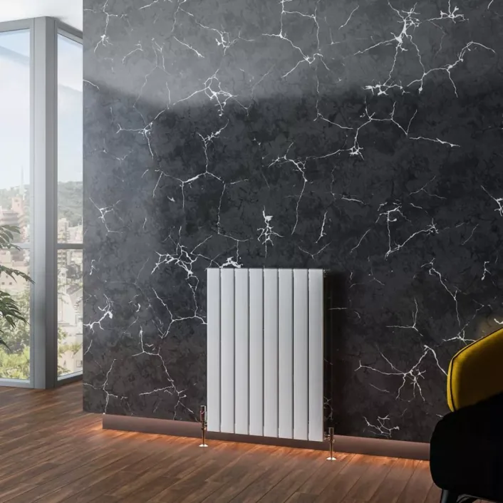 Eastbrook Addington Aluminium 800 x 588 Radiator Type10 Gloss White