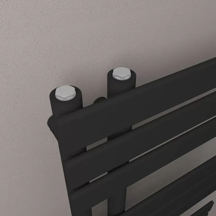Eastbrook Brockworth All Electric Towel Rail 1200 x 500mm Matt Black