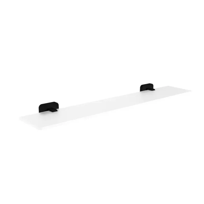 Eastbrook Asti Glass Shelf - Matt Black