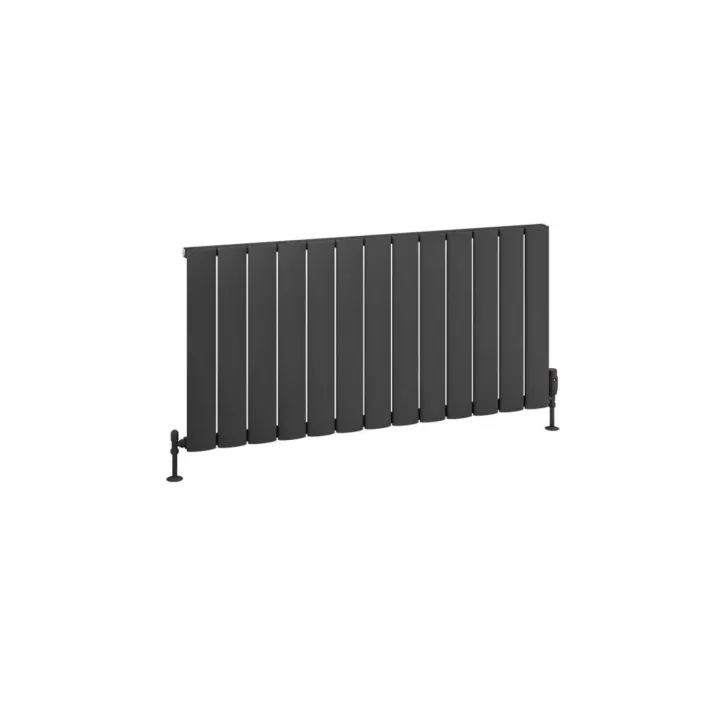 Eastbrook Malmesbury 600 x 1230 Aluminium Radiator Matt Anthracite