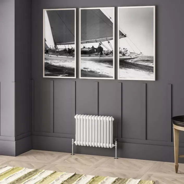 Eastbrook Imperia 2 Column Radiator 450 x 605mm Gloss White