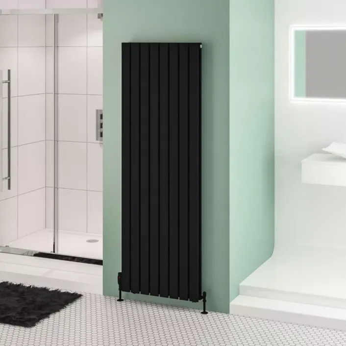Eastbrook Warrington 1800 x 608 Radiator Type20 Matt Black