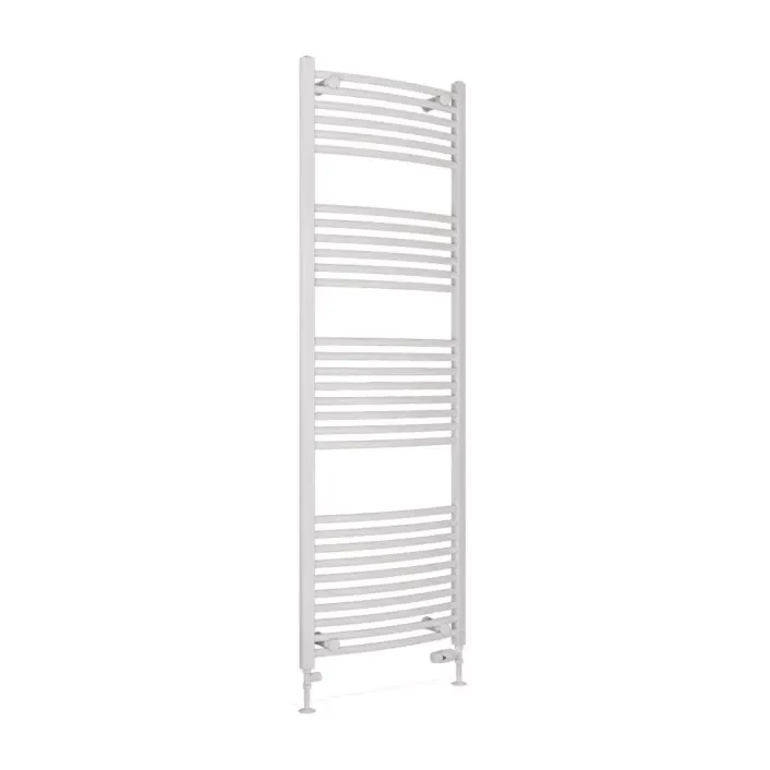 Eastbrook Wingrave Curved Multirail 1800 x 600 Gloss White