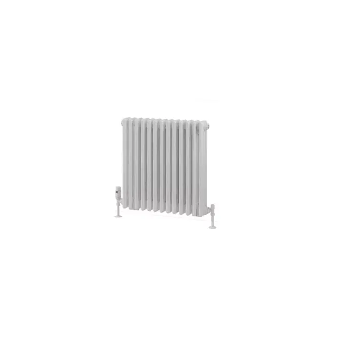 Eastbrook Rivassa 3 Column Radiator 600 x 608mm Gloss White