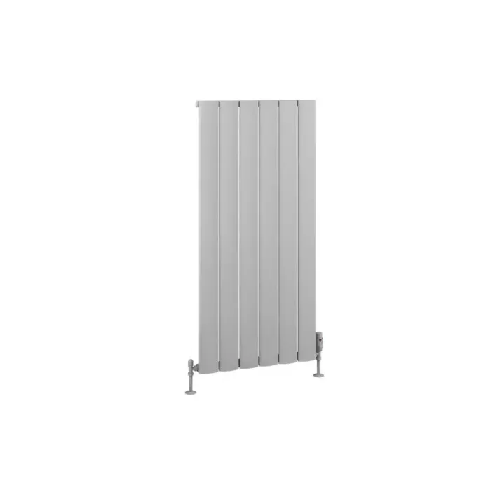 Eastbrook Malmesbury 1200 x 565 Aluminium Radiator Matt Grey