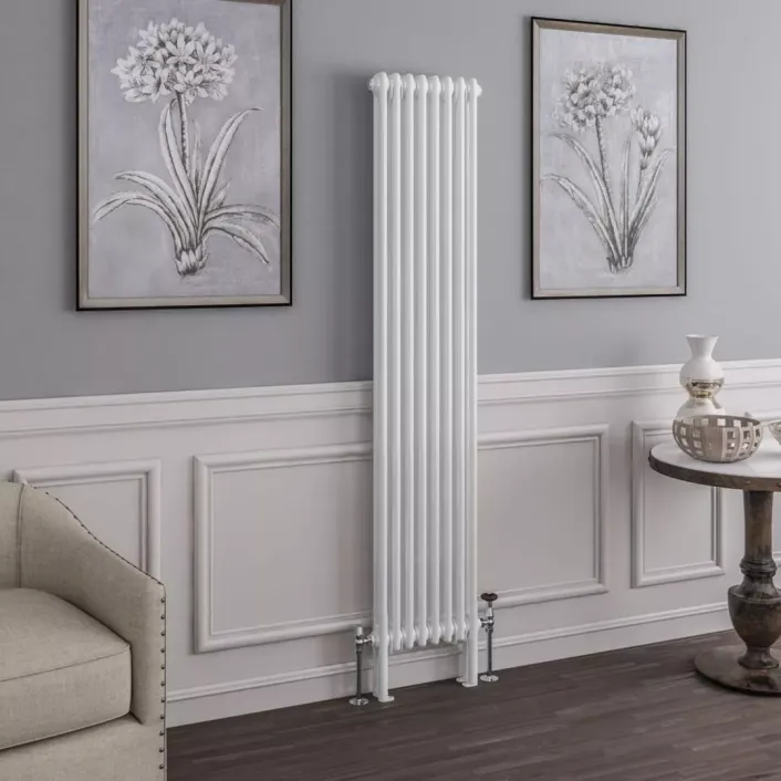 Eastbrook Imperia 2 Column Radiator 1800 x 380mm Gloss White