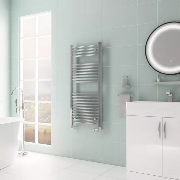 Eastbrook Biava Multirail HV Straight 1118 x 500mm Chrome