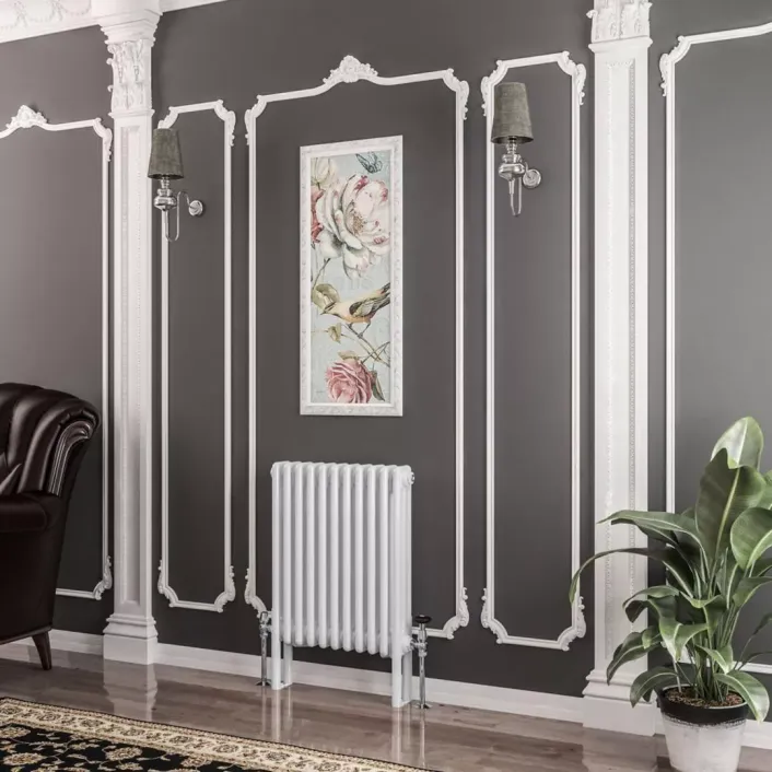Eastbrook Imperia 3 Column Radiator 600 x 515mm Gloss White