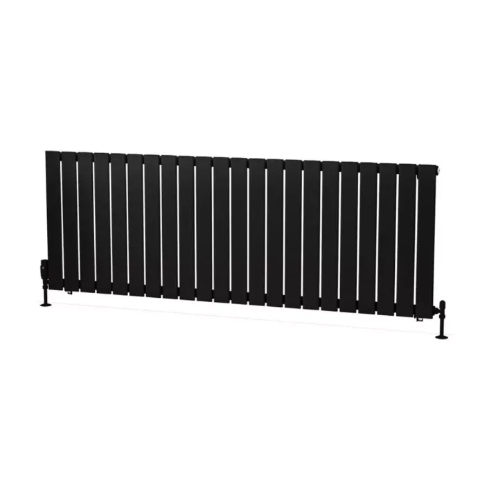 Eastbrook Warrington 600 x 1668 Radiator Type10 Matt Black