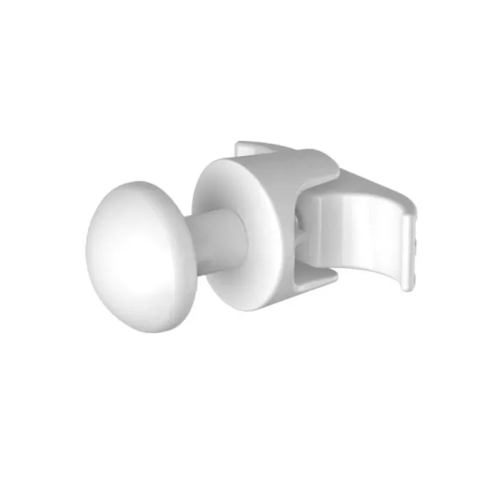 Eastbrook Rivassa Robe Hook Single Gloss White
