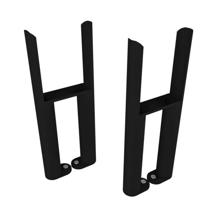 Eastbrook Imperia 3 Column Radiator Feet (Pair) Matt Black