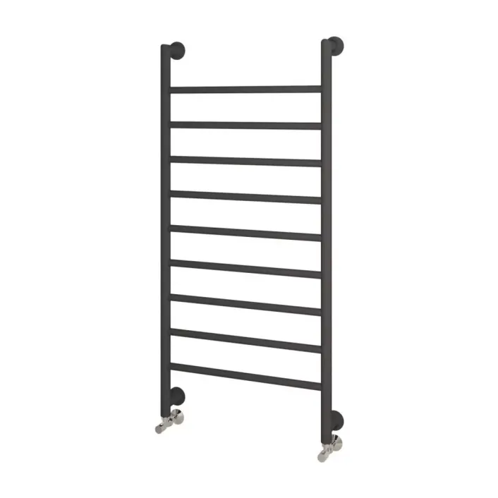 Eastbrook Eshton 1200 x 600mm. Towel Rail Matt Anthracite