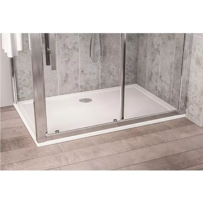 Eastbrook Corsair 1000 x 760mm 25mm Rectangular Shower Tray White