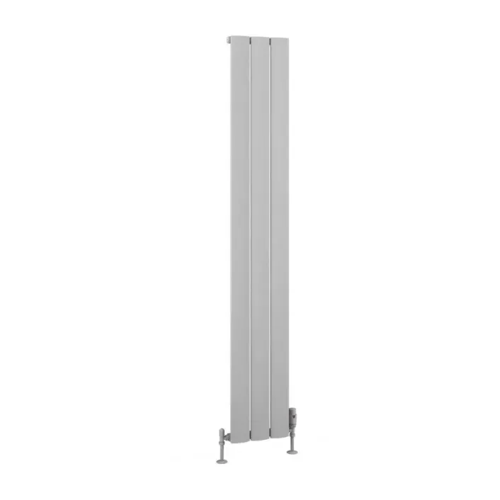 Eastbrook Malmesbury 1800 x 280 Aluminium Radiator Matt Grey