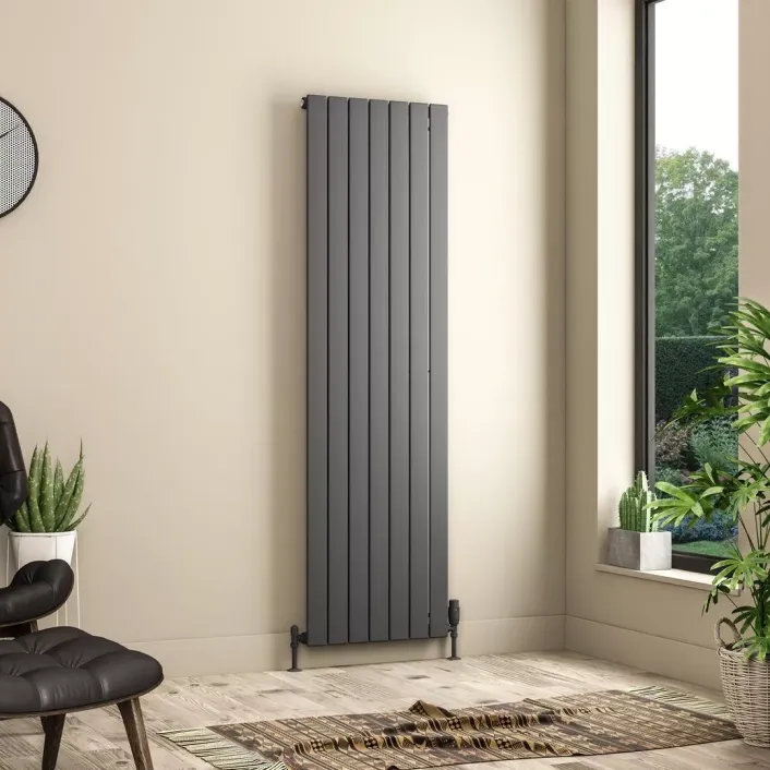 Eastbrook Addington II Radiator 1800 x 522 Type10 Matt Anthracite