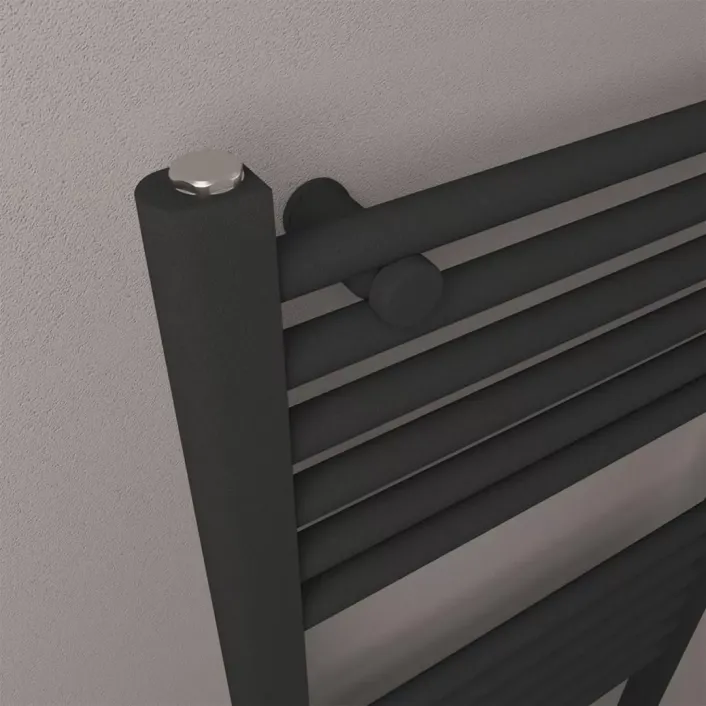 Eastbrook Wendover Straight Multirail 1000 x 400 Matt Black